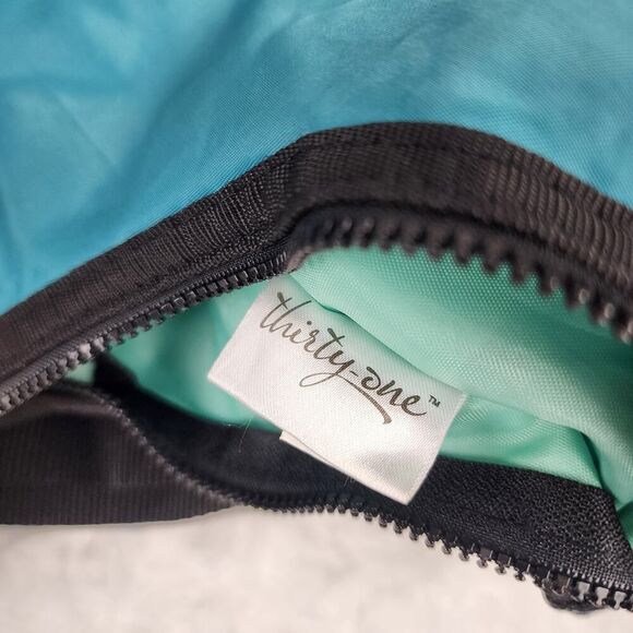 Thirty-One Explorista Crossbody Bag Dark Teal - Picture 3 of 10